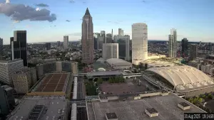 Webcam Messe Frankfurt - Messeturm